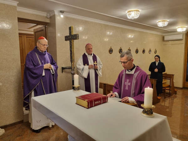 Püspökszentelés a Bazilikában